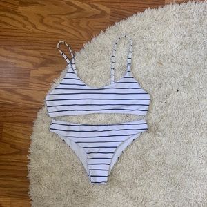 Zaful striped bikini